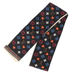 Louis Vuitton Mp2904 Bandeau Game On Monogram Twillie Scarf Men's